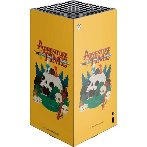 Adult Swim Adventure Time Cave Of Skulls XBox Series X Digital Edition Console Skin